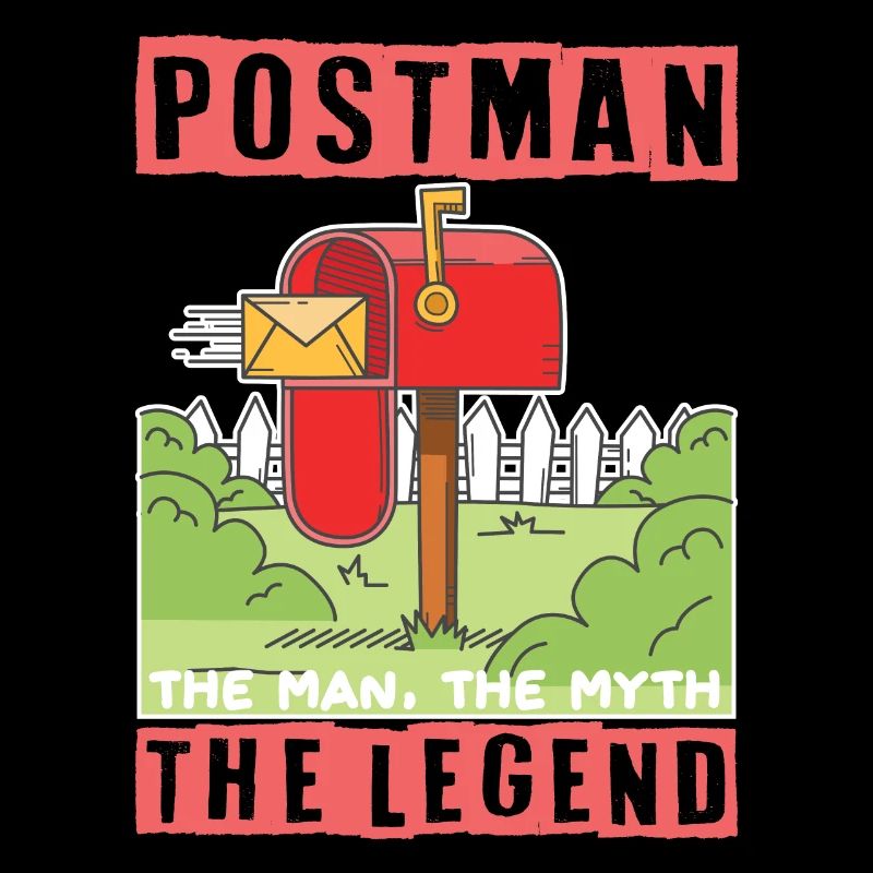 Postman ein Mann ein Mythos eine Legende- Postbote