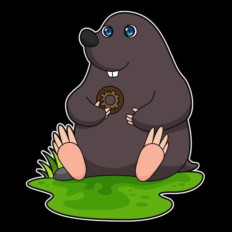 Maulwurf Donut