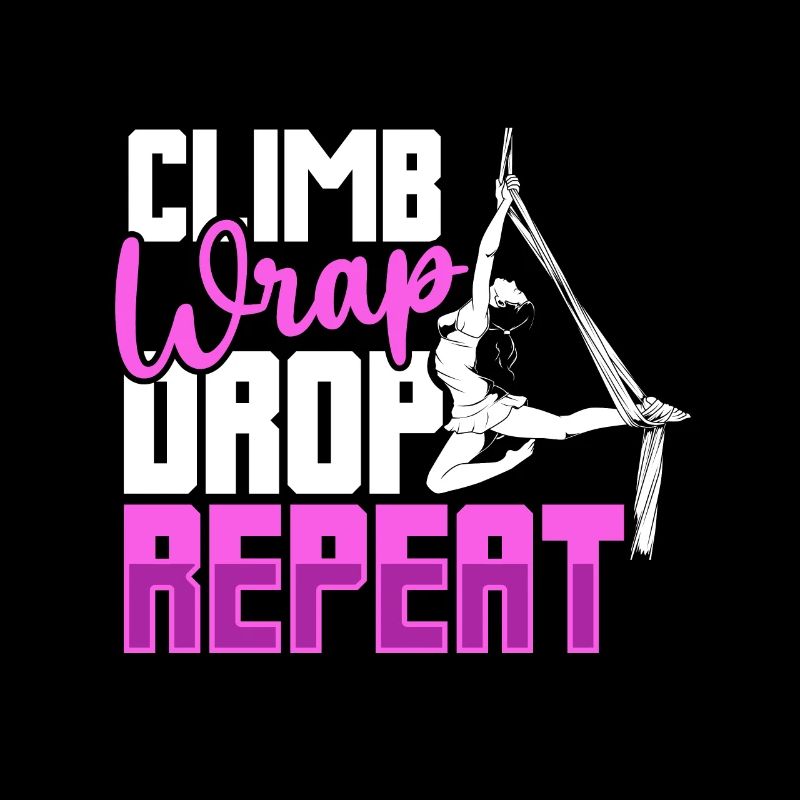 Climb Wrap Drop Repeat - Aerial Yoga