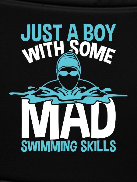Swimming boy