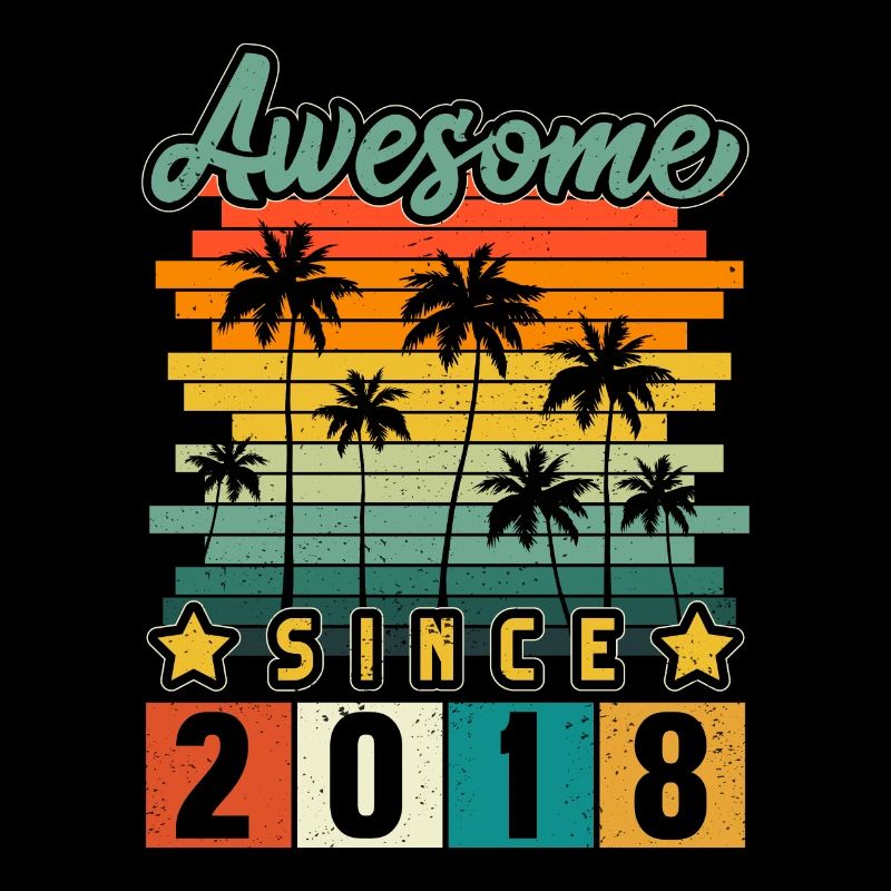 2018 Anniversaire Naissance Année de naissance Millésime