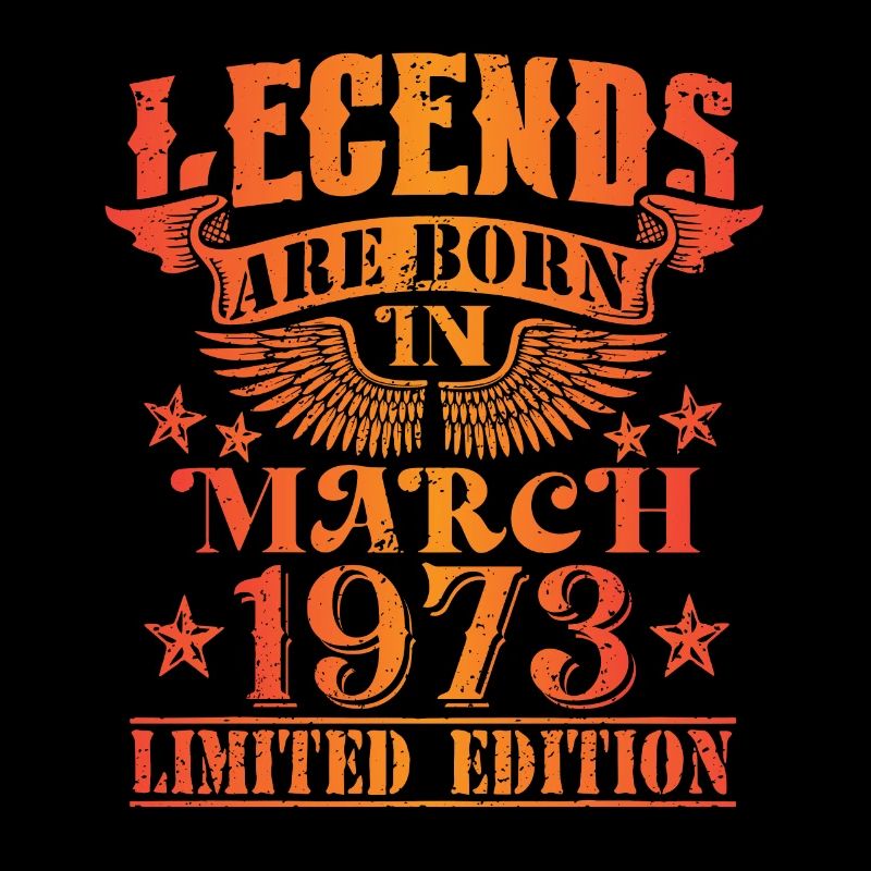 Anniversaire Mars 1973 Edition Limitée Millésime