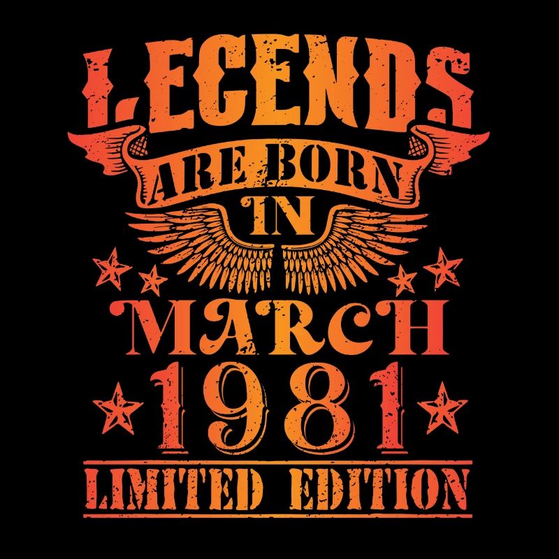 Anniversaire Mars 1981 Edition Limitée Millésime