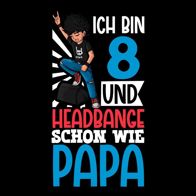 Ich bin 8 - Jungen Rocker