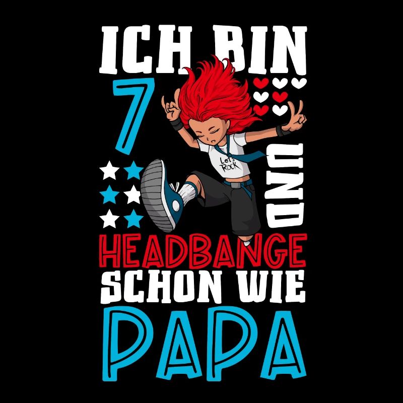 Ich bin 7 - Mädchen Rocker