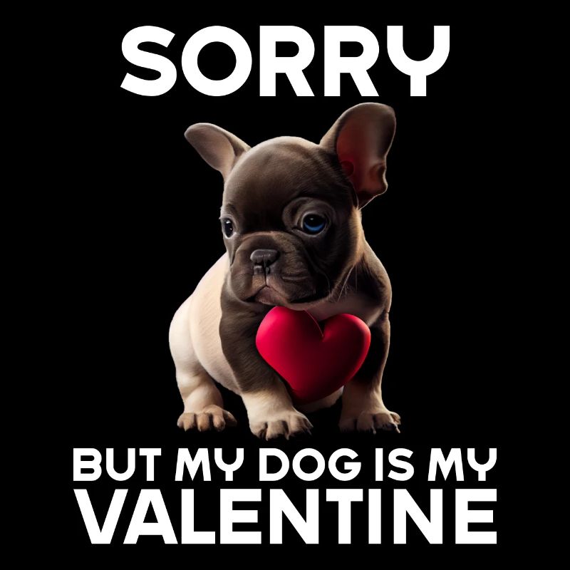Désolé, mais mon chien est mon Valentin