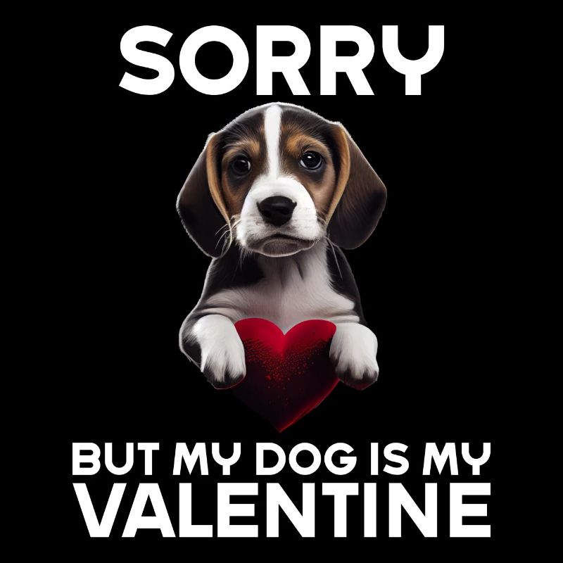 Désolé, mais mon chien est mon Valentin
