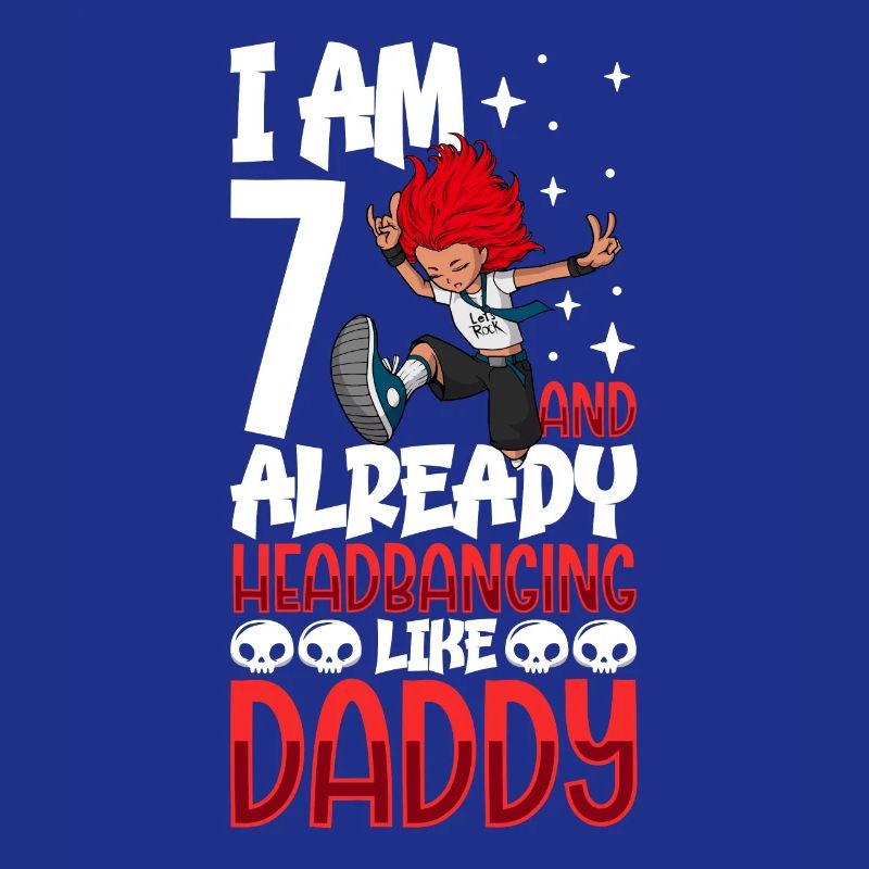 Ich bin 7 - Mädchen Rocker
