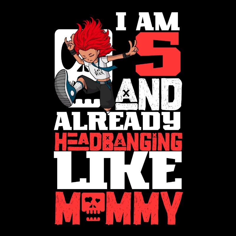 I'm 5 - Girl Rocker