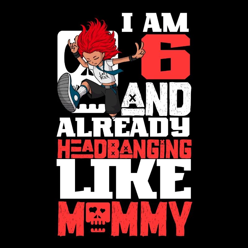 Ich bin 6 - Mädchen Rocker