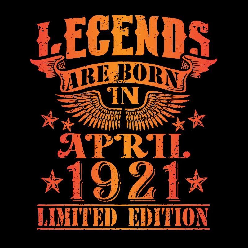 Anniversaire Avril 1921 Edition Limitée Millésime