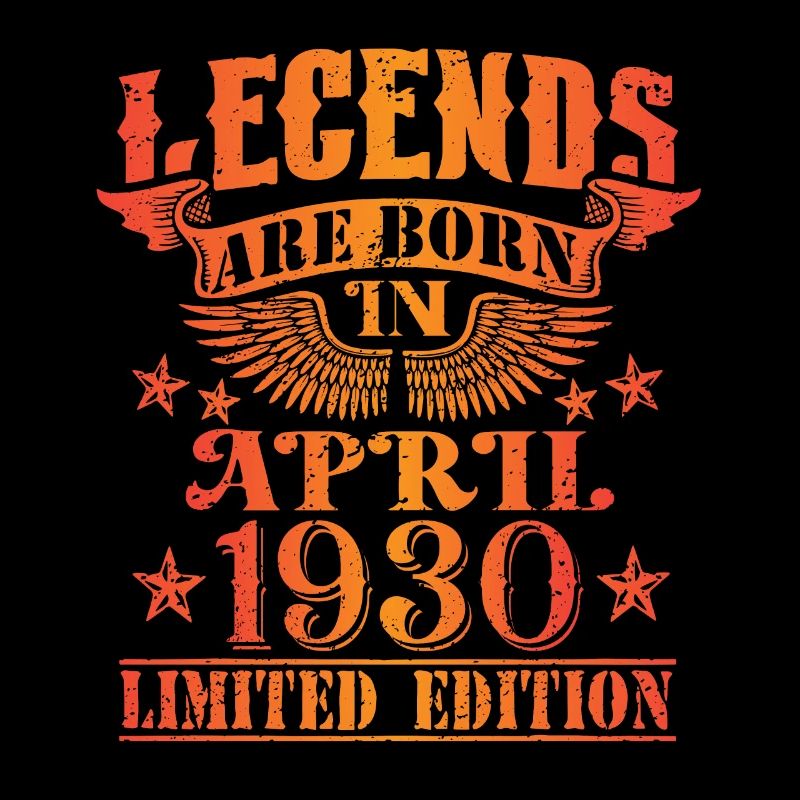 Anniversaire avril 1930 Edition Limitée Millésime