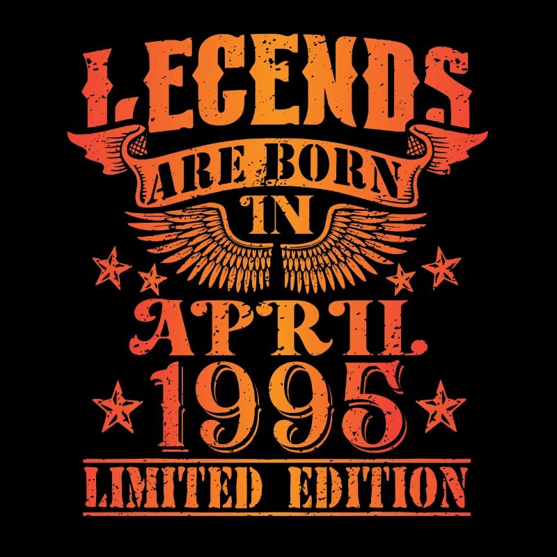 Geburtstag April 1995 Limited Edition Vintage