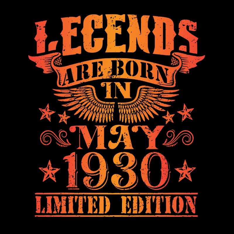 Anniversaire Mai 1930 Edition Limitée Millésime