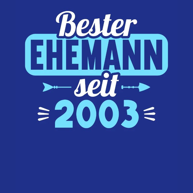20. Hochzeitstag Bester Ehemann seit 2003