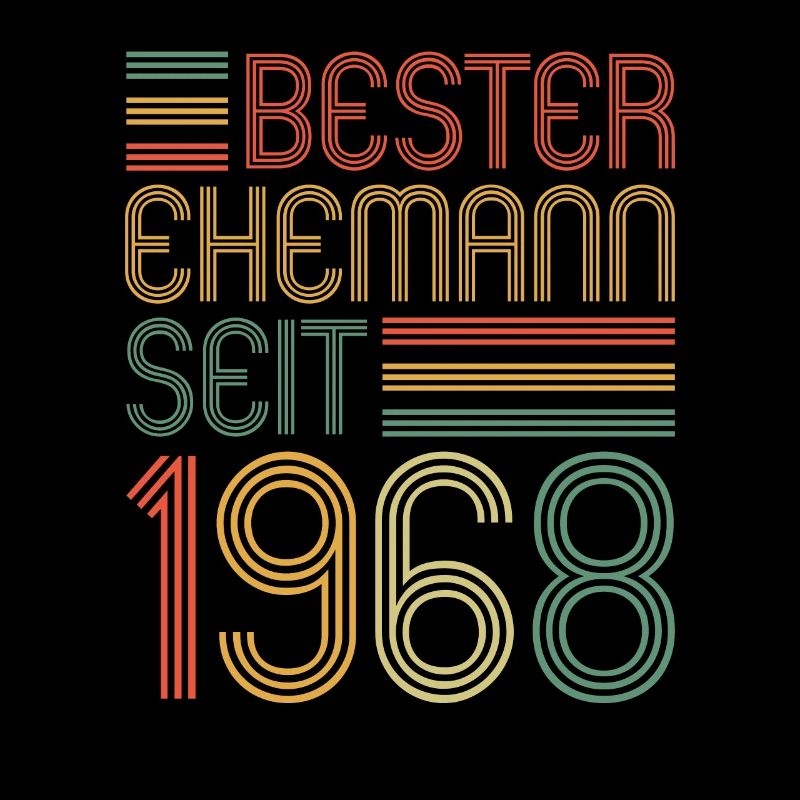 55. Hochzeitstag Bester Ehemann seit 1968
