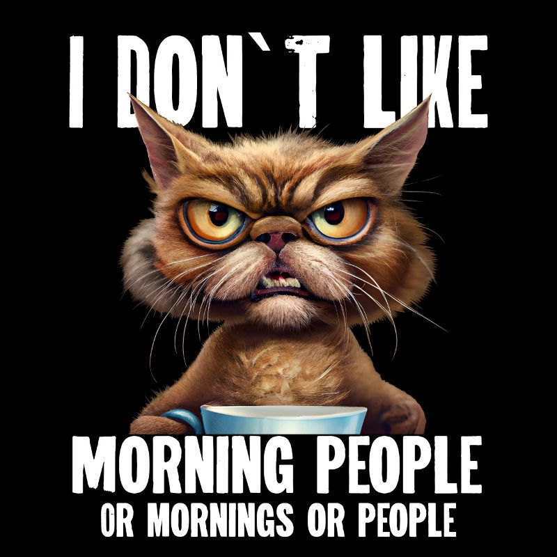 Cat Coffee Drôles de dictons