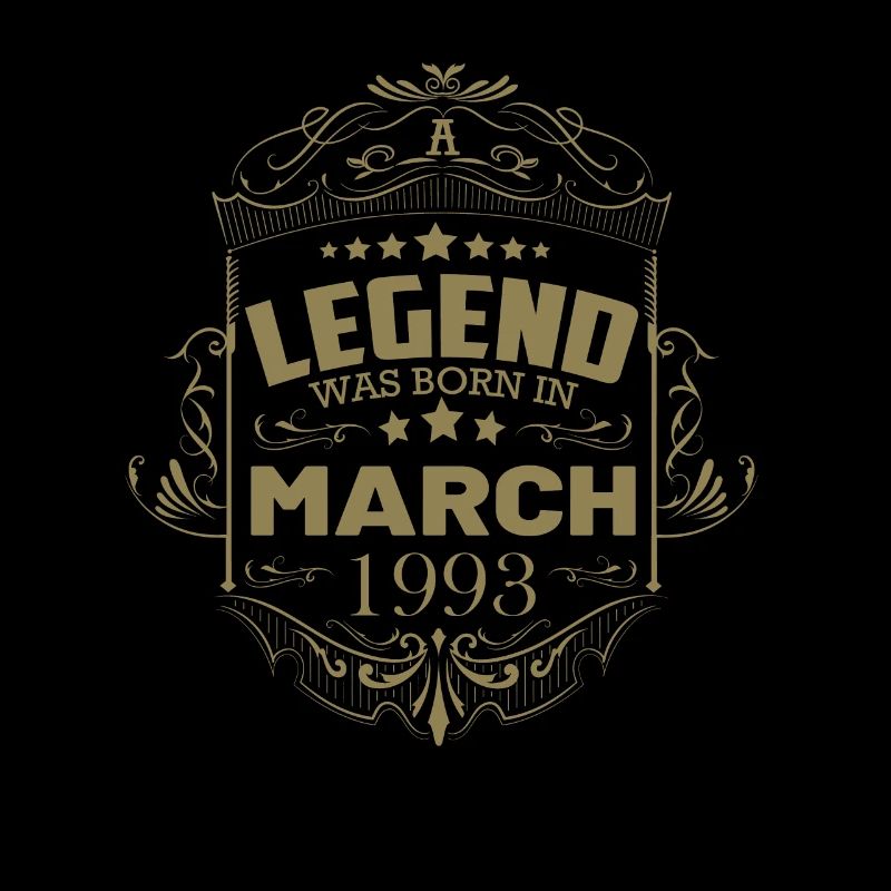 Mars 1993 Anniversaire Dire Vintage