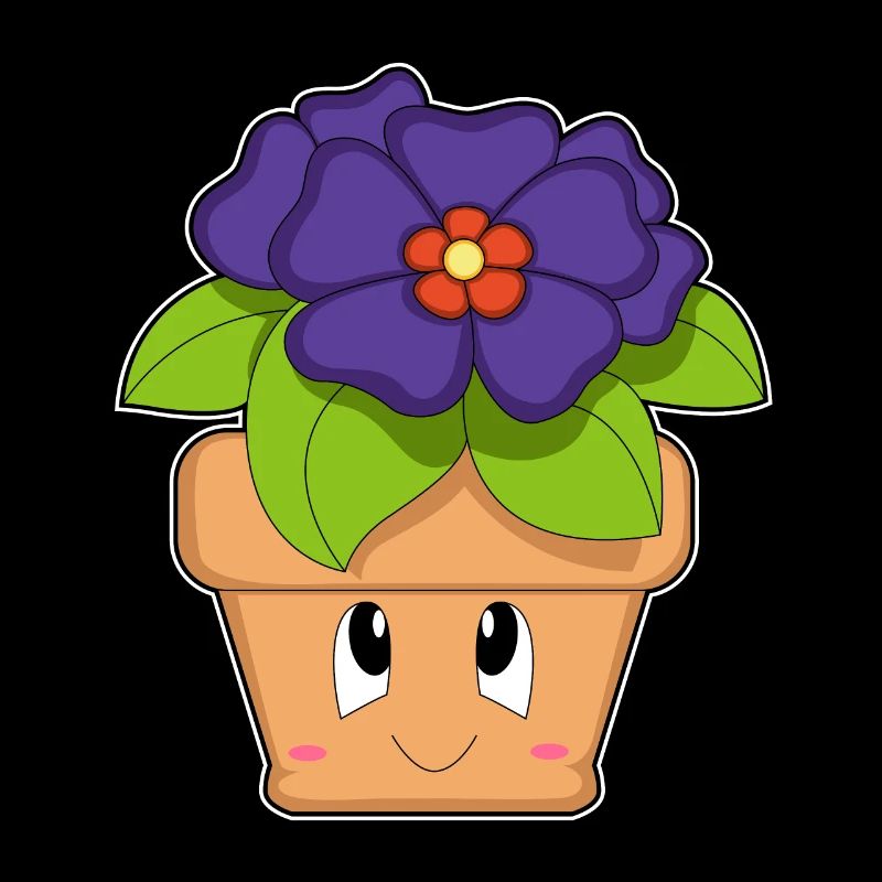 Flowerpot primrose flowers