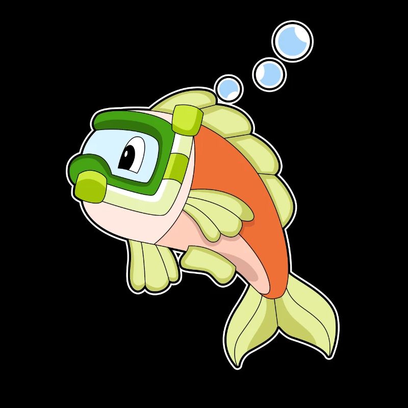 Fish Swimming Snorkel