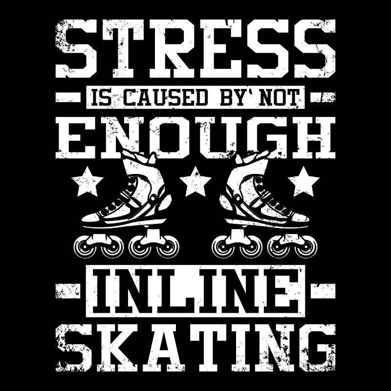 Le stress est causé par le manque de patin à roues alignées