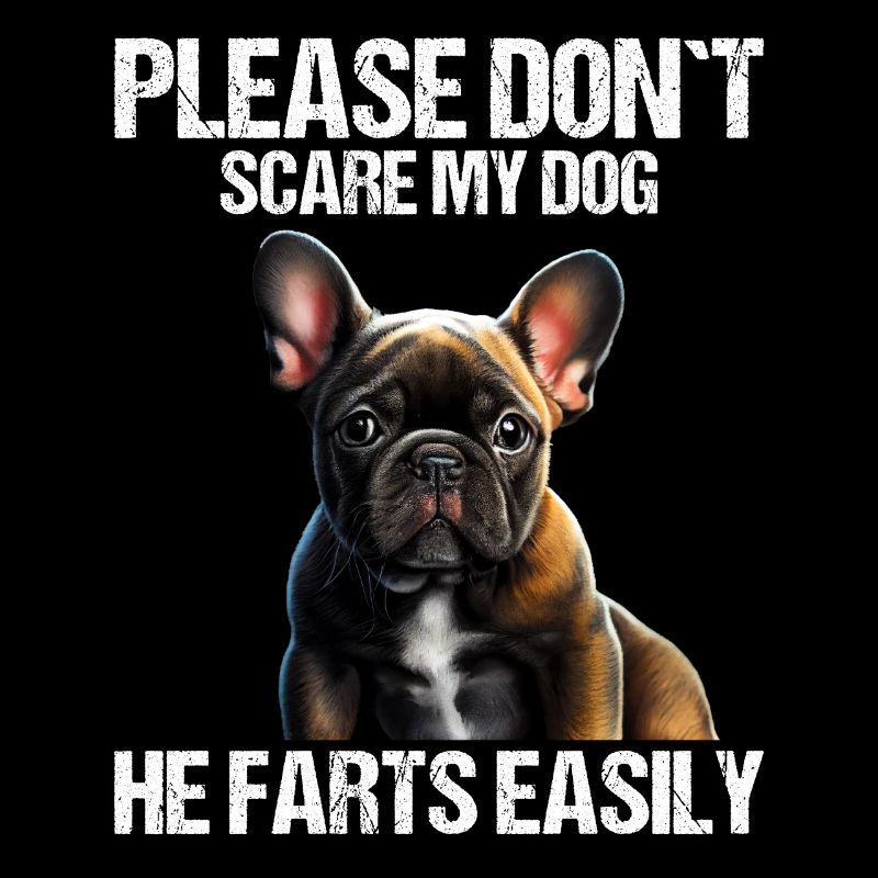 S’il vous plaît, n’effrayez pas mon chien Français Bulldog