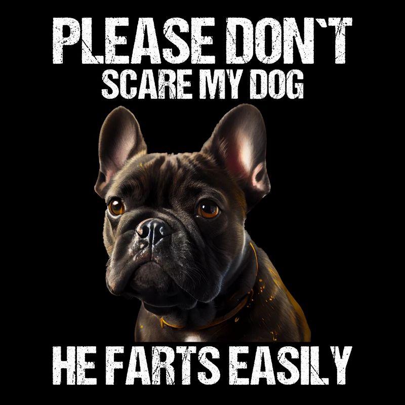 S’il vous plaît, n’effrayez pas mon chien Français Bulldog