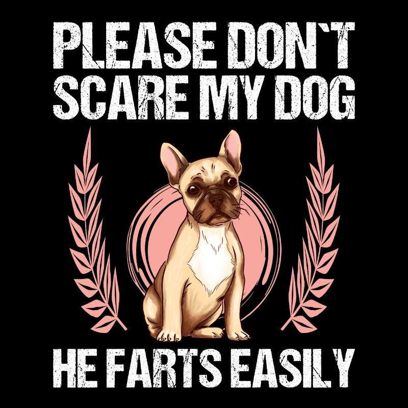 S’il vous plaît, n’effrayez pas mon chien Français Bulldog