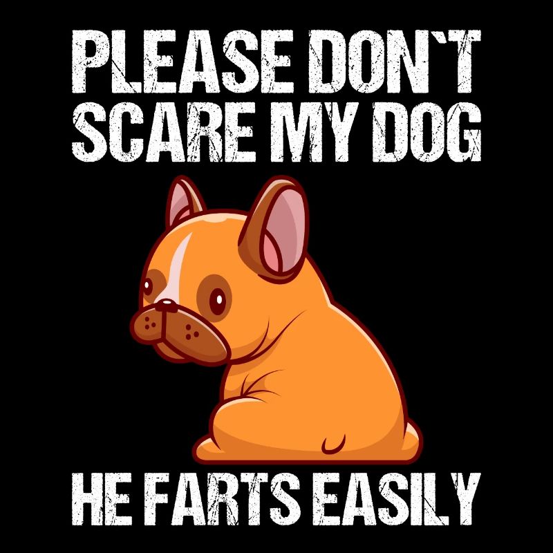 S’il vous plaît, n’effrayez pas mon chien Français Bulldog