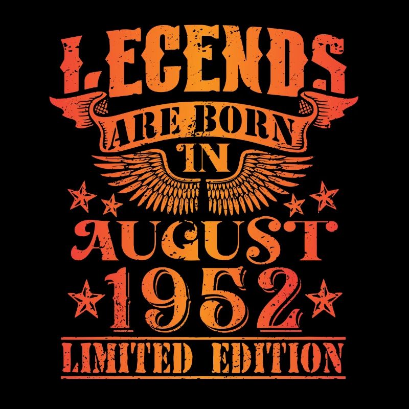 Anniversaire Août 1952 Edition Limitée Millésime