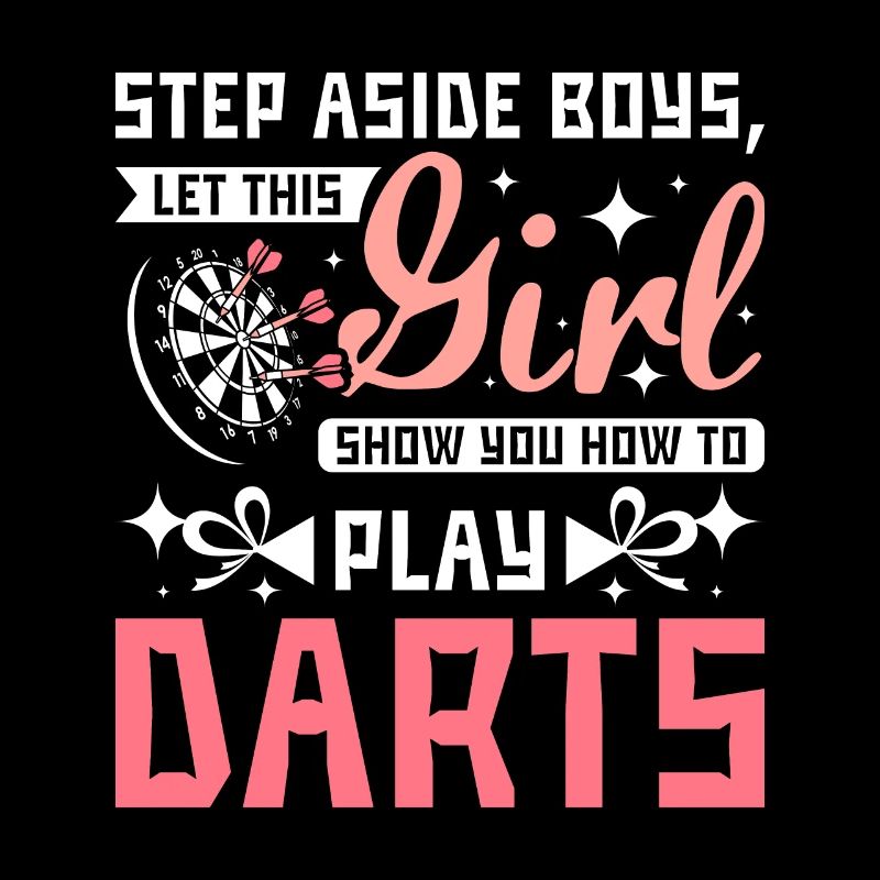 Dieses Mädchen zeigt dir, wie man Dart spielt