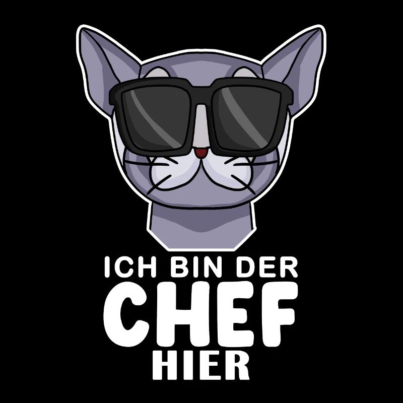coole Katze - Britisch Kurzhaar Spruch