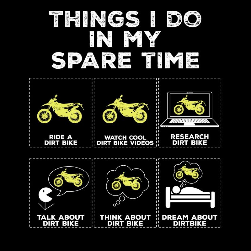 Les choses dans mon temps libre Dirt Bike Motocross