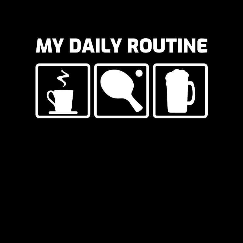 Table tennis routine