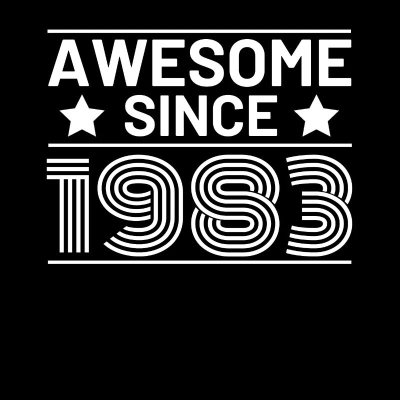 1983 Birthday Retro