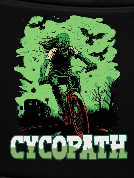 Mountain Biking Zombie Cycopath