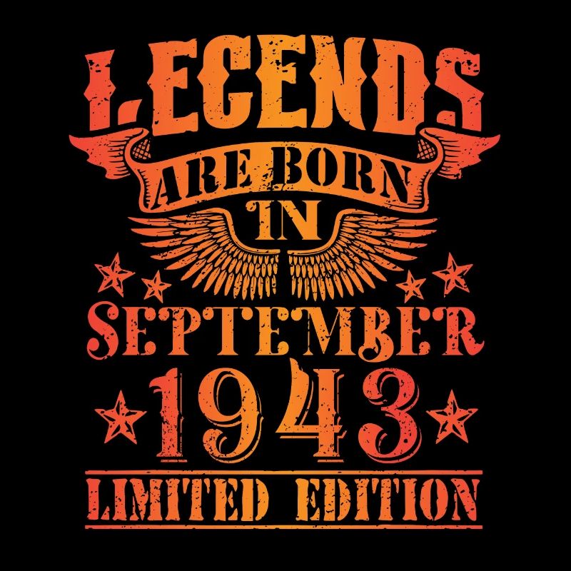 Anniversaire Septembre 1943 Edition Limitée Millésime