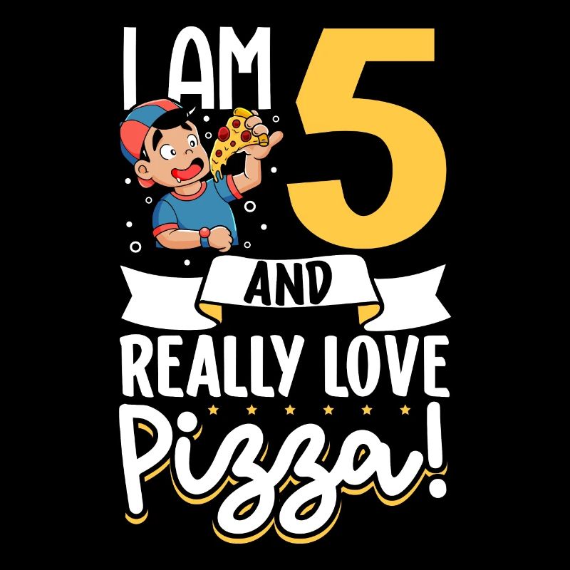 J’ai 5 ans - Boy Pizza