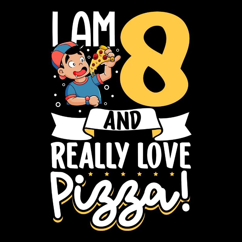 J’ai 8 ans - Boy Pizza