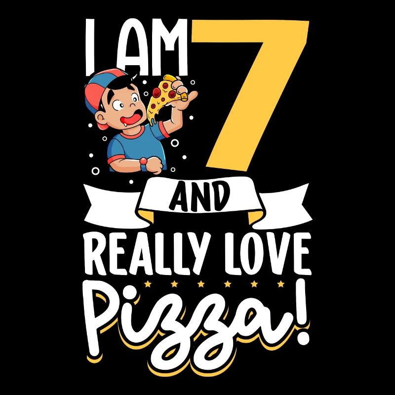 J’ai 7 ans - Boy Pizza