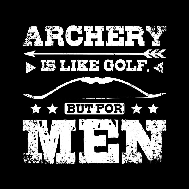 Le tir à l’arc, c’est comme le golf, seulement pour les hommes