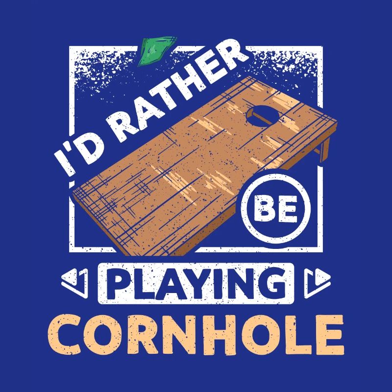 I'd rather play cornhole