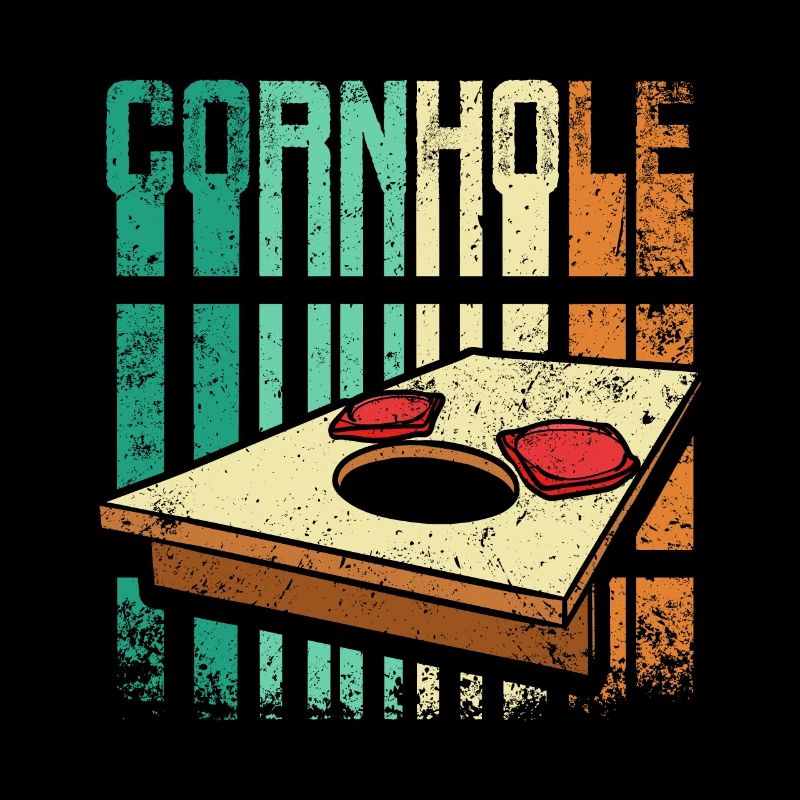 Retro Vintage Cornhole
