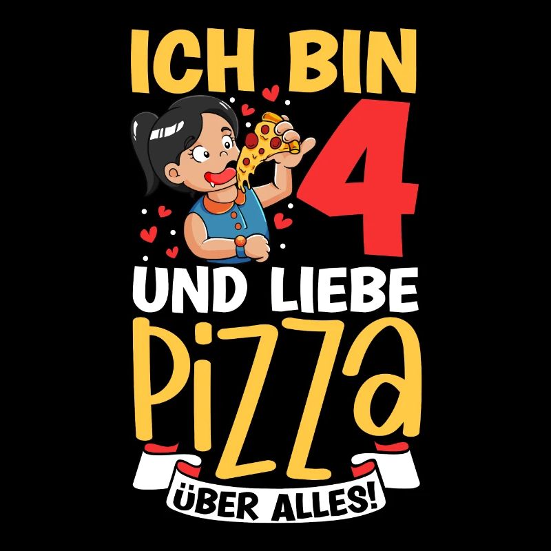 Ich bin 4 - Mädchen Pizza