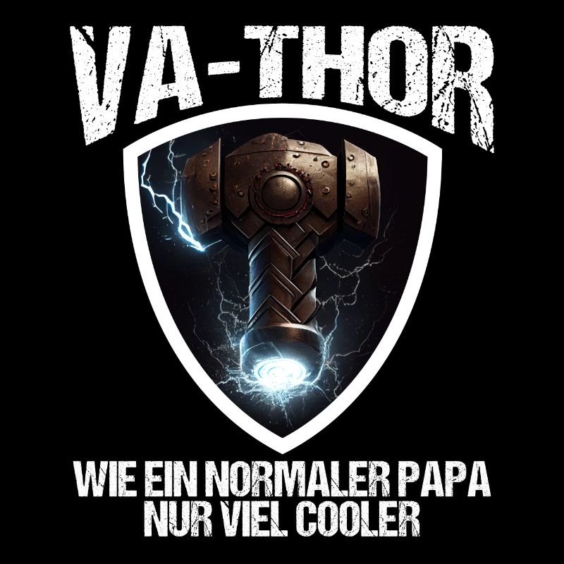 Papa Vathor Va Thor Vatertag Vatertagsgeschenk