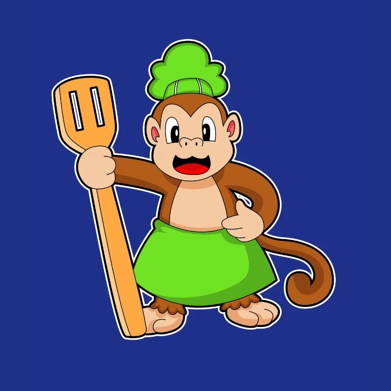 Monkey Cook Spatula
