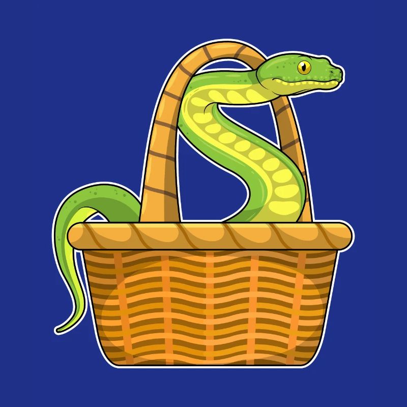 Panier serpent