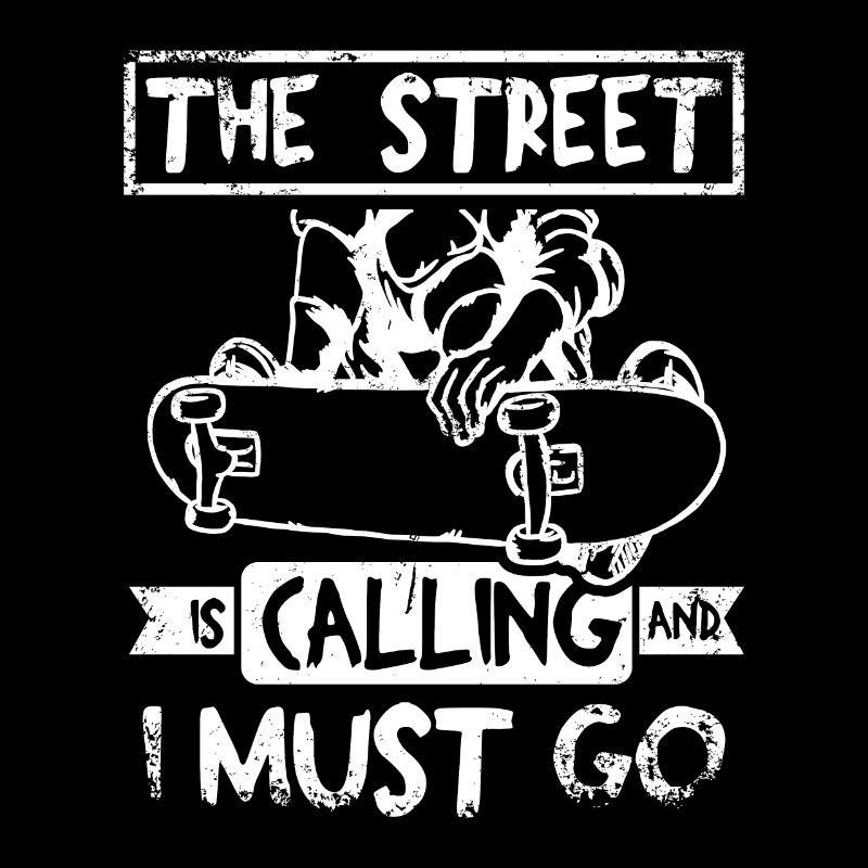 Die Straße ruft Skateboarding