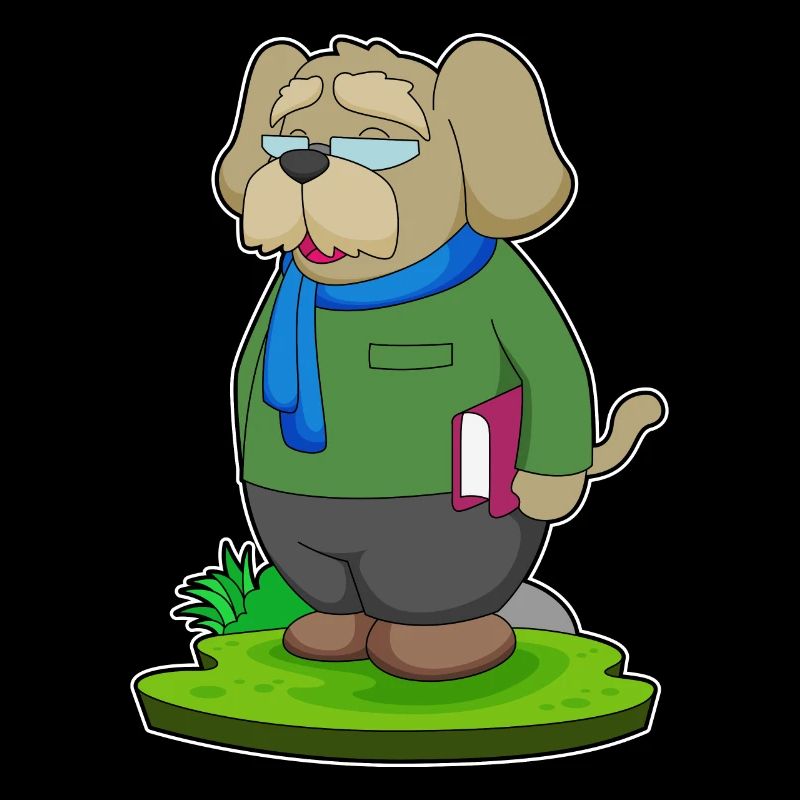 Livre de professeur de chien