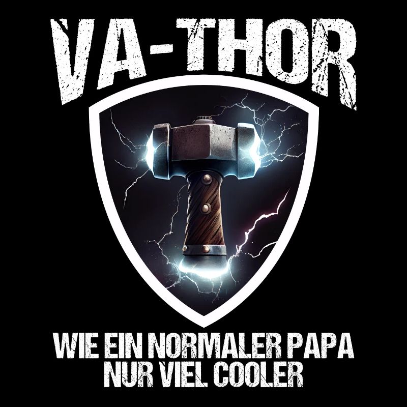 Papa Vathor Va Thor Vatertag Vatertagsgeschenk
